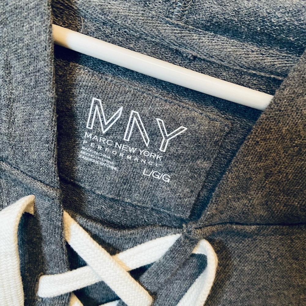 Marc New York Performace WOMENS short sleeve hooded sweat shirt - Picture 4 of 5